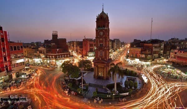 Beautiful Faisalabad City